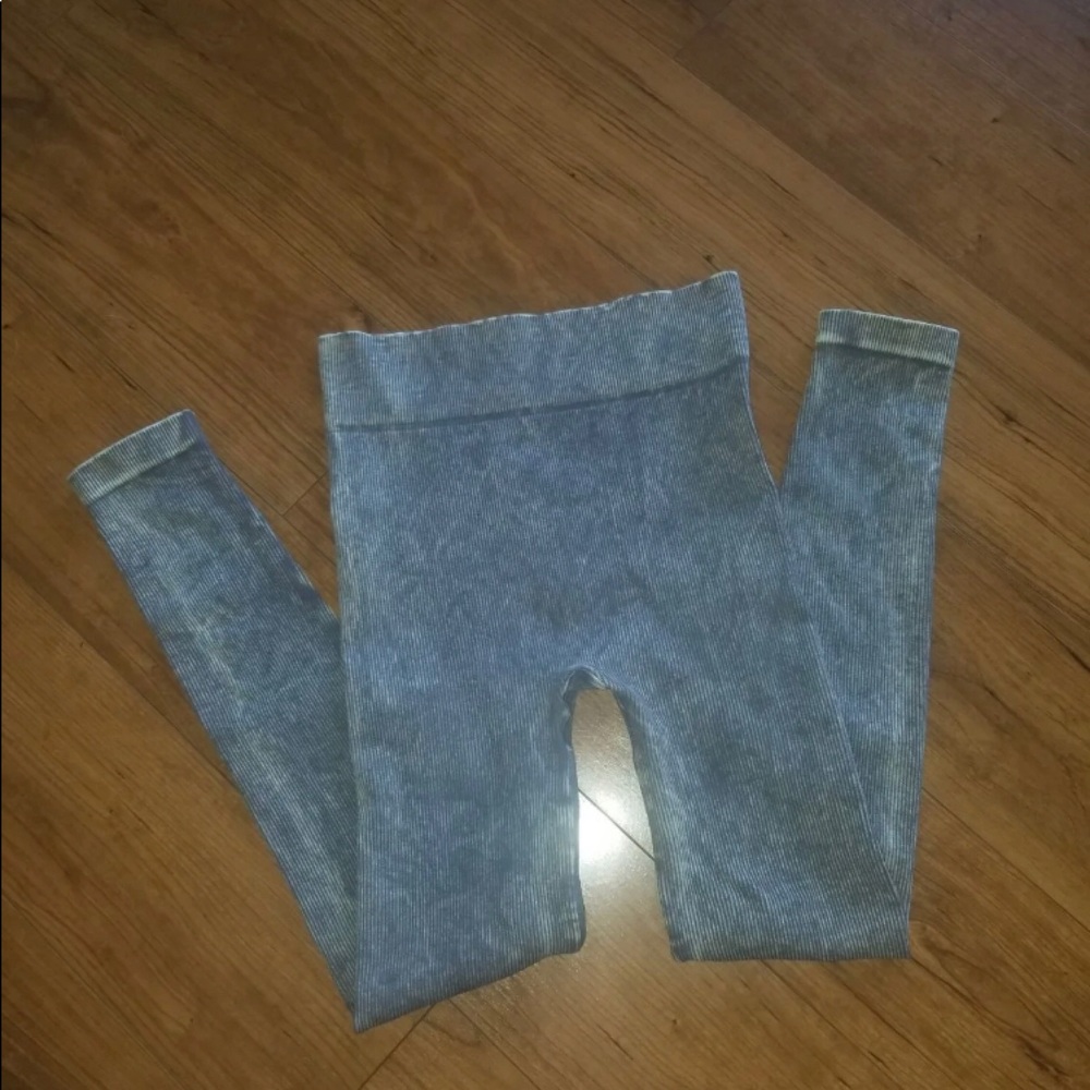 Free people seamless ribbed leggings